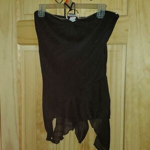 Womens/ juniors Vintage Tie around neck top made in America